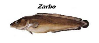 Peixe tipo bacalhau Zarbo