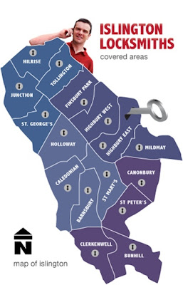 Islington Map Region Political