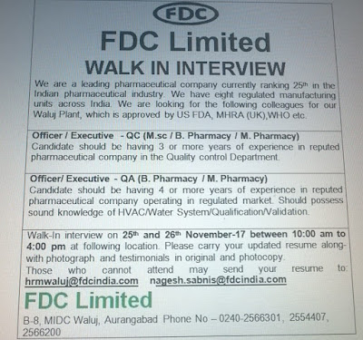 Interview details 