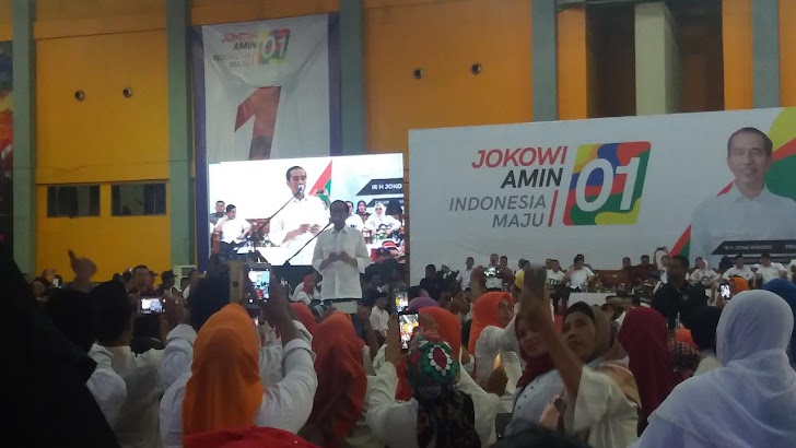 Jokowi Katakan Ingin Menang Besar di Sulawesi Selatan