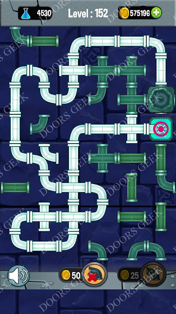  Plumber 3: Plumber Pipes Connect Level 152 Solution, Cheats, Walkthrough for android, iphone, ipad and ipod