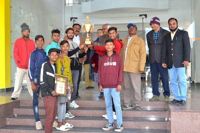 शहडोल संभाग की फुटबॉल टीम मध्यप्रदेश में बनी विजेता