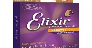 REVIEW SENAR GITAR AKUSTIK MEREK ELIXIR ~ zona artikel baru