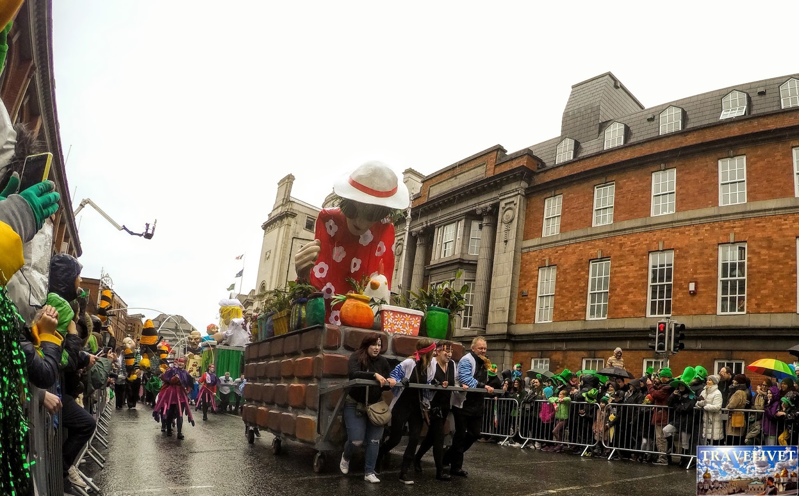 Irlande Dublin Parade de la Saint Patrick