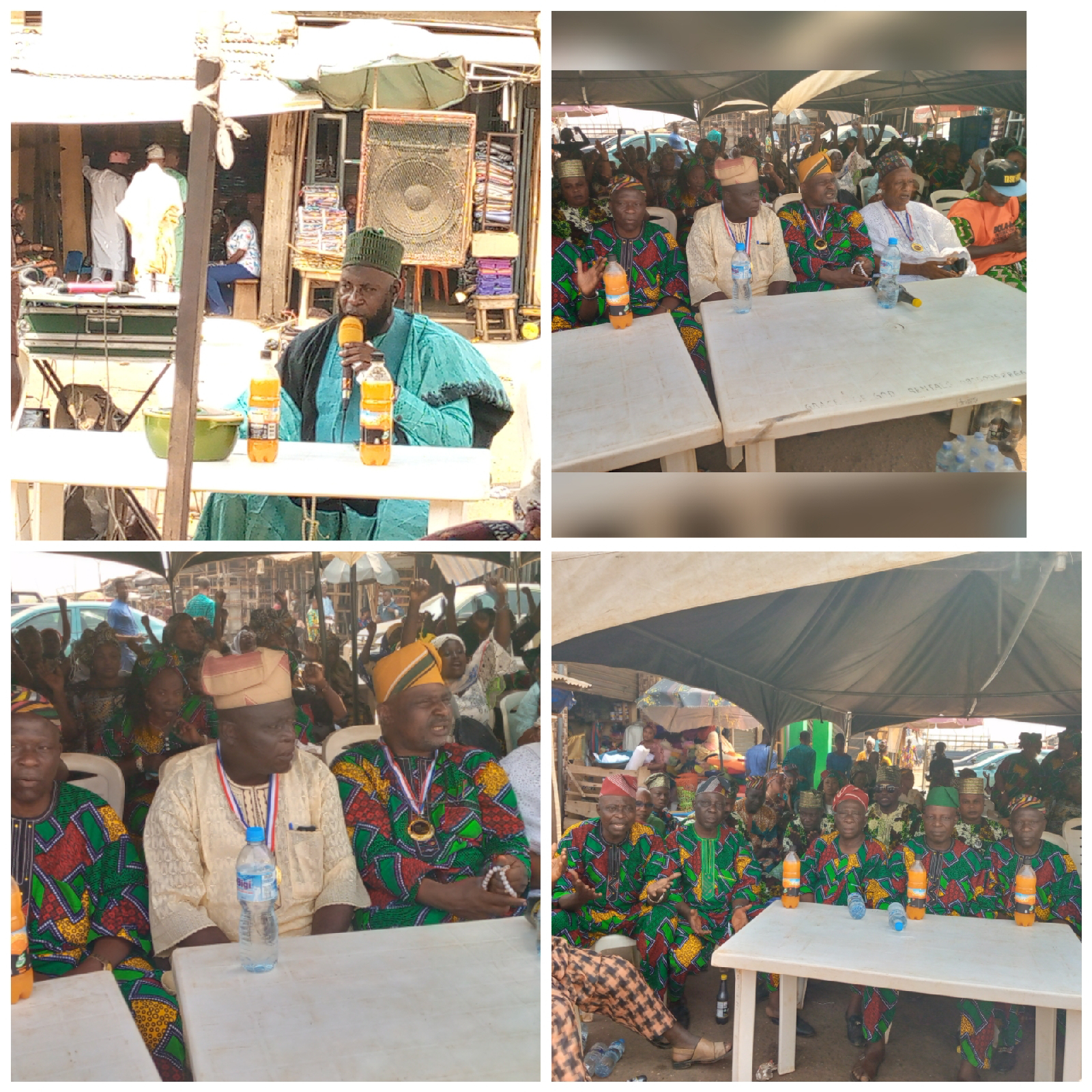 Alh.KO Lawal Celebrates  Annual Bola Ige International Market Celebration with Special Prayers 