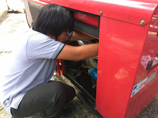 service genset bensin Tangerang