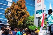 Indikasi Bermasalah, BNI Cabang Bima Digeruduk Massa