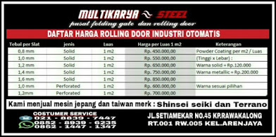 Gambar produk pintu rolling door industri, rolling door industri sistem automatic otomatis, rolling door industri sistem manual, rolling door industr  takel chaineblock, rolling door industri elekrtik, rolling door manual, rolling door industri remote control, rolling door motor, harga rolling door industri terbaru terupdate tahun 2020 harga murah, harga jual rolling door industri murah karawang, dawuan, cikampek, subang, purwakarta, harga rolling door motor, harga jual rolling door industri murah jakarta, harga jual rolling door industri murah bekasi, harga jual rolling door industri murah tangerang, harga jual rolling door industri murah depok, harga jual rolling door industri murah bogor, harga jual rolling door industri medan, harga jual rolling door industri subang, harga jual rolling door industri termurah