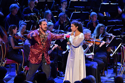 Berlioz: Benvenuto Cellini - Michael Spyres, Sophia Burgos - BBC Proms (Photo BBC / Chris Christodoulou)