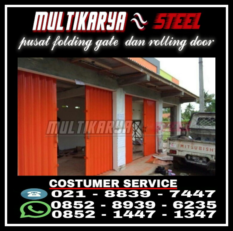 Harga Folding Gate Bekasi Murah HARGA ROLLING DOOR 