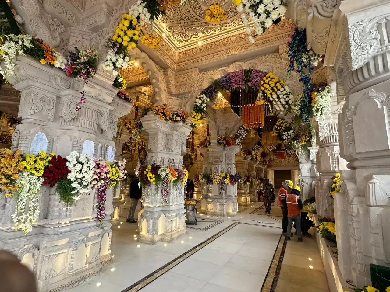 Inside of the Temple