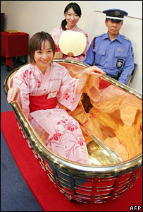 Missing Japanese Golden bathtub
