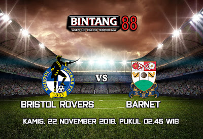 Prediksi Bristol rovers vs Barnet 22 November 2018