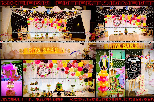 First birthday Party Decorators in chennai