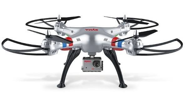   Drone Syma RC Quadcopter X8G dengan kamera 5 Mega pixel 