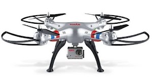 Drone Syma RC Quadcopter X8G  dengan kamera  5 Mega pixel