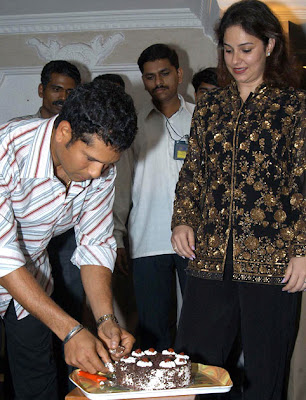 Tendulkar and Wife Anjali 2013