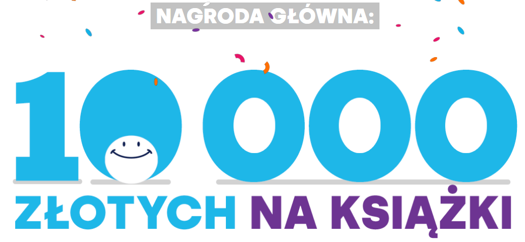 Głowna nagroda w konkursie na 10. urodziny Woblink to 10 000 zł w bonach