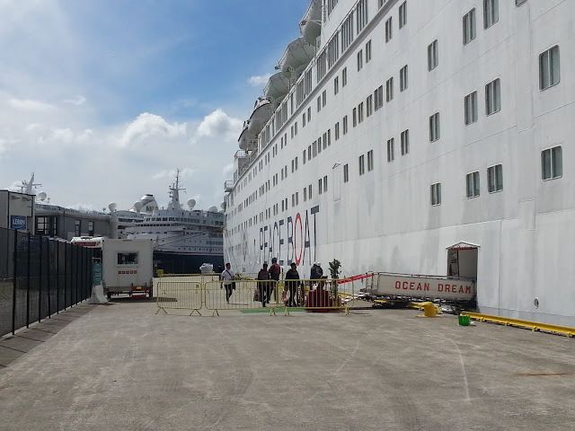 Peace Boat Ocean Dream in Bergen, Norway; Ships in Bergen