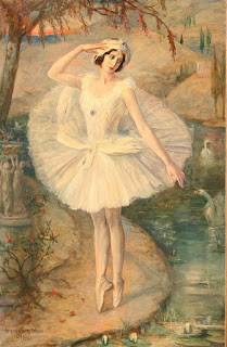 Antoon van Welie - Anna Pavlova as the Dying Swan