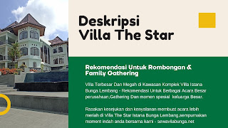 Harga Sewa Villa The star Bandung