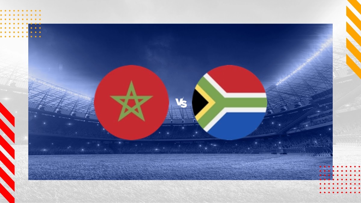 Direct du match entre l'Afrique du Sud et le Maroc lors de la CAF des Nations en haute qualité