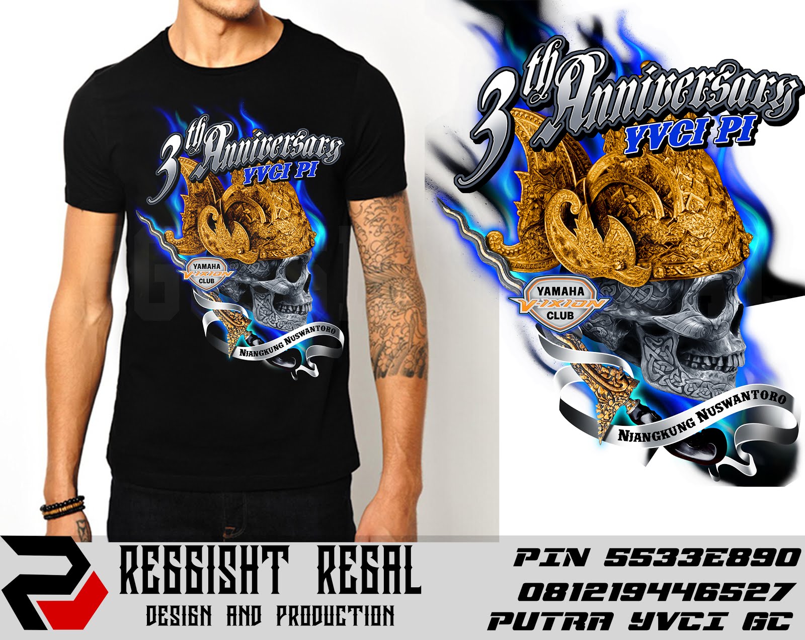 JASA DESAIN  KAOS  EVENT