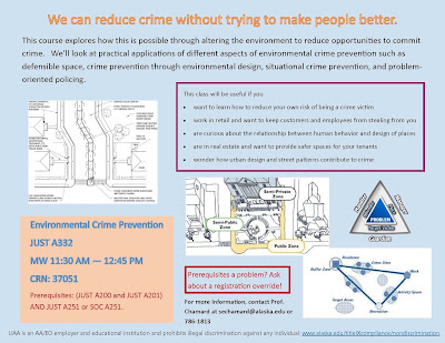 Environmental Crime Prevention (JUST A332) flyer