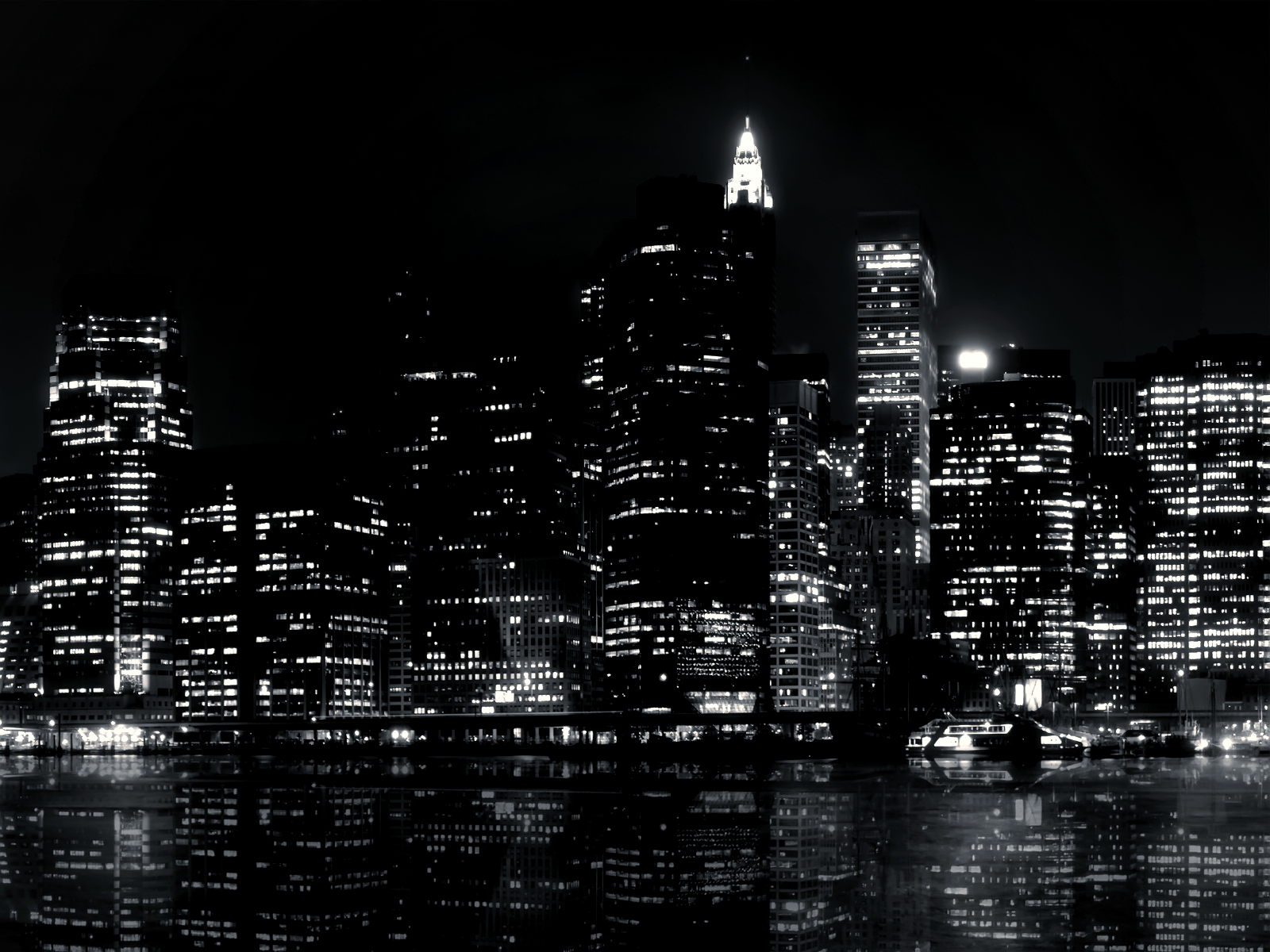  Black  and White  City Northern River wallpaper  Republican 