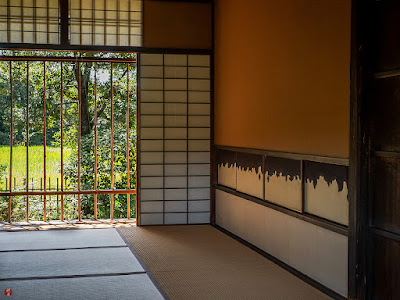 The interior of Shoiken teahouse: Katsura-rikyu (Kyoto)