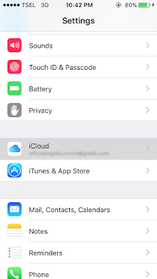 Cara Mengaktifkan iCloud dan Find My iPhone