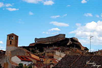 Imagen de los restos del Castillo del siglo XI en San Esteban de Gormaz