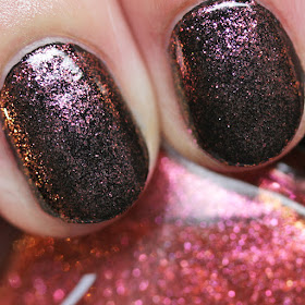 Louise Lacquer Hot Toddy over Lucky