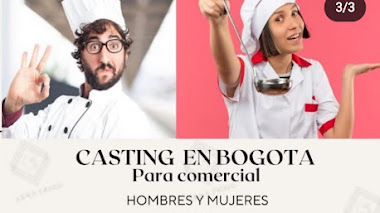 CASTING en COLOMBIA: Se buscan MUJERES y HOMBRES CHEFS para COMERCIAL