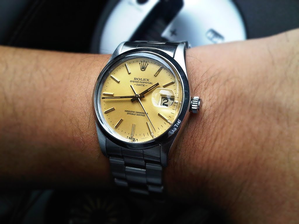 Jam Tangan Second: (SOLD) Rolex Oyster Perpetual Date 15000