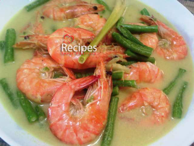 Sweet@Recipes Gallery by ~ IZaN: Udang masak lemak cili padi