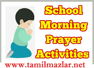 SCHOOL MORNING PRAYER ACTIVITY 18.11.2022