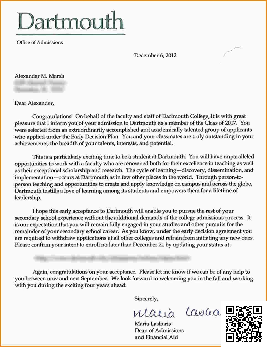 College Application Letter Templates - 13+ Free Word, PDF ...