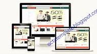 Goomsite Modernshop Responsive online store Blogger Template Premium Version free download