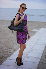 French Connection disco dress, Zara stringate con tacco, Fashion and Cookies, fashion blogger