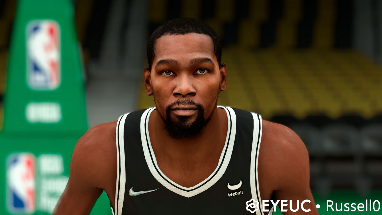 NBA 2K22 Kevin Durant Cyberface