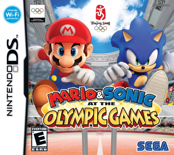 Mario & Sonic en los Juegos Olímpicos - Cover Art