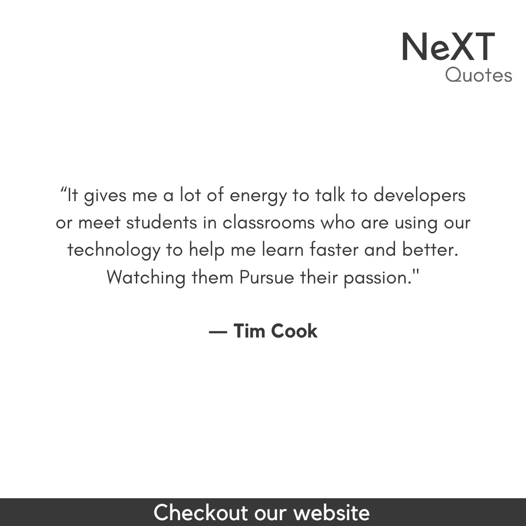 Tim Cook Quotes