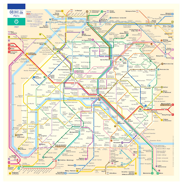 Plano metro París