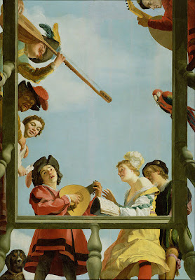 Gerrit van Honthorst, Músicos nun balcón