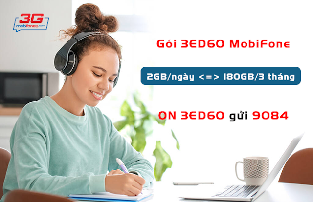 cach dang ky goi 3ed60 mobifone