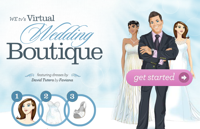 Virtual wedding dress designer