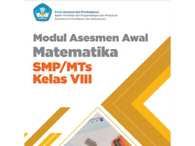 Modul assesmen awal tahun pelajaran