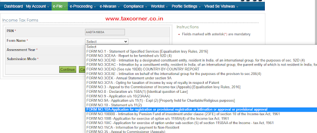 how-to-file-form-10a-for-approval-under-section-80g