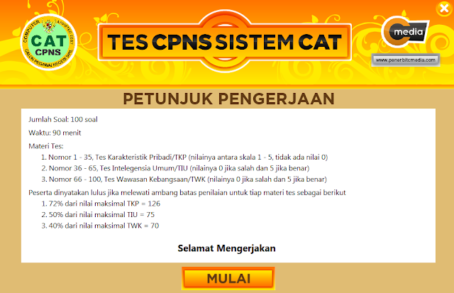 Download Gratis Software Soal-Soal CAT CPNS 2018-2019 ...